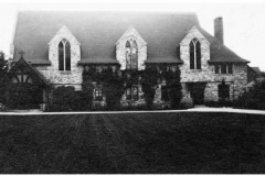 Original Traditional Historical Colorado Springs Church Photo Before Construction Process