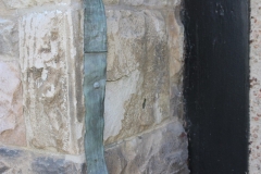 Hole in Original Stone - Commercial Remodeling