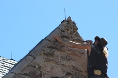 Prepping Church For Restoration Commercial Construction Process