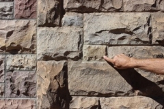 New Stone Installed - Commercial Construction - Colorado Springs